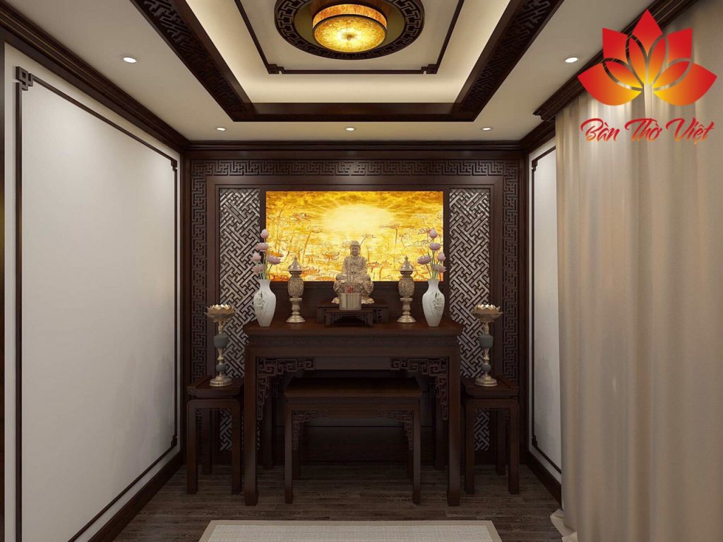 Mẫu tủ thờ Phật Nhật Bản đẹp được thiết kế độc đáo chất lượng cao