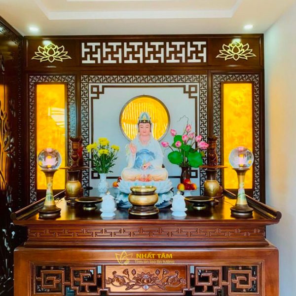Thiết kế bàn thờ Phật