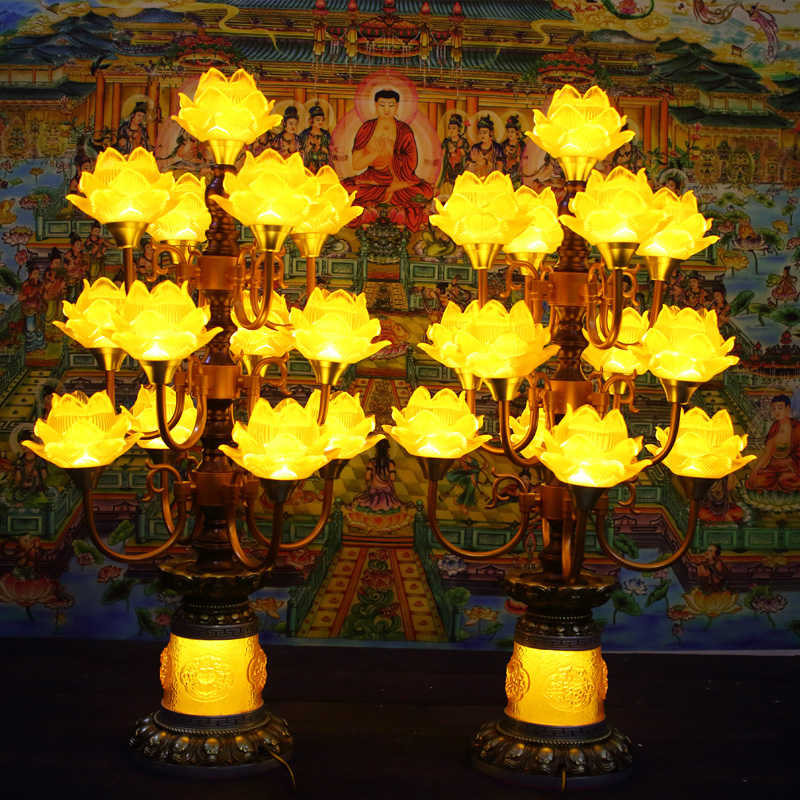 Đèn bàn thờ Phật