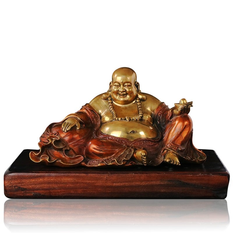 Phật di lặc bằng đồng