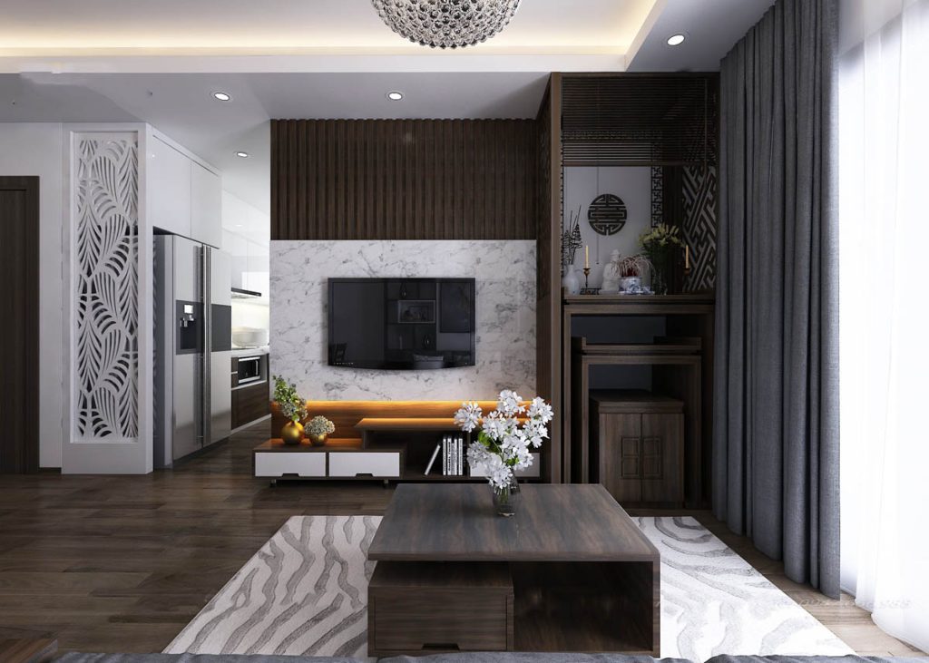 Bàn thờ dựa lưng vào phòng ngủ và cách hóa giải