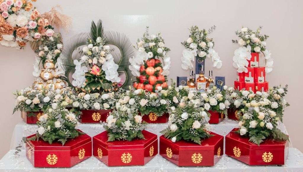 Những vật phải có trên bàn thờ lễ ăn hỏi hay lễ đính hôn 2