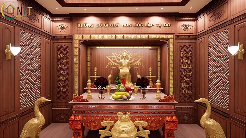 Phòng thờ Bác Hồ được nhiều cơ quan, tổ chức thờ cúng