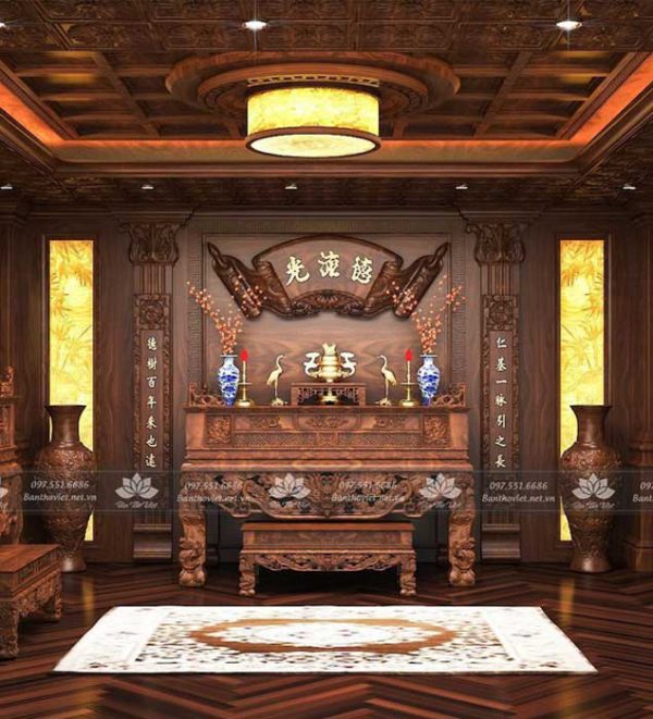 Hình ảnh phòng thờ ĐẸP