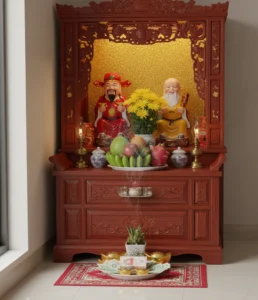 Cách Bày Bàn Thờ Thần Tài - Thổ Địa